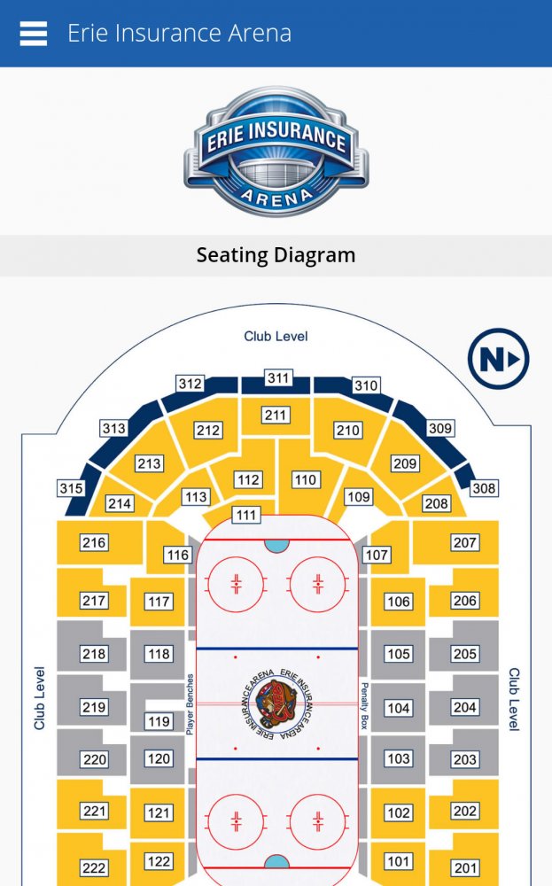 The OHL Arena Guide - KeyBank Center, Erie Otters
